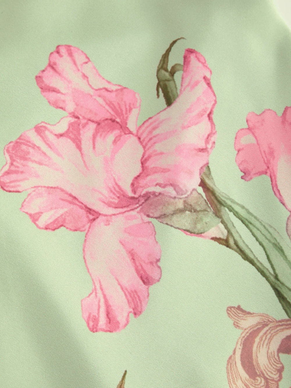 Cider Floral satin backless midi-dress NWT - Picture 7 of 9